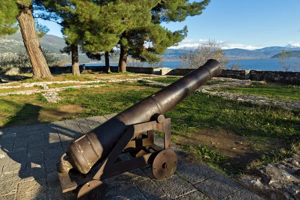 Şaşırtıcı Günbatımı Görünümü Yanya Kalesi Epirus Yunanistan — Stok fotoğraf