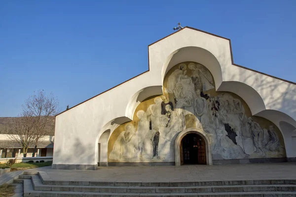 Templet Vanga Bulgarien Januari 2014 Hösten Utsikt Över Templet Vanga — Stockfoto