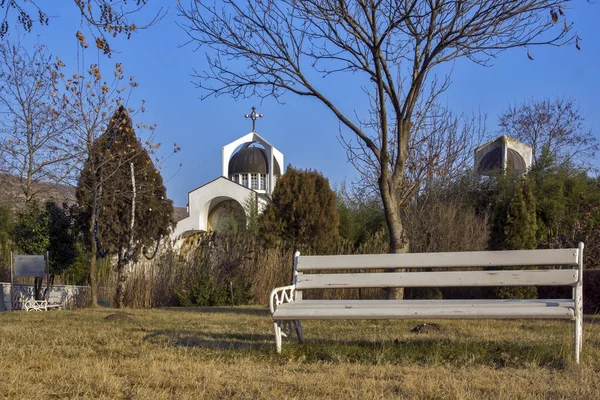 Templet Vanga Bulgarien Januari 2014 Hösten Utsikt Över Templet Vanga — Stockfoto