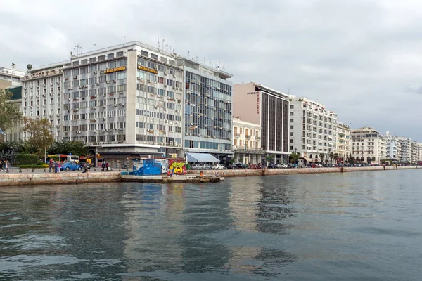 Thessaloniki Griechenland September 2017 Atemberaubender Blick Auf Den Damm Der — Stockfoto