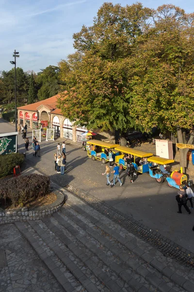 Nis Servië Oktober 2017 Panoramisch Uitzicht Van Stad Van Nis — Stockfoto