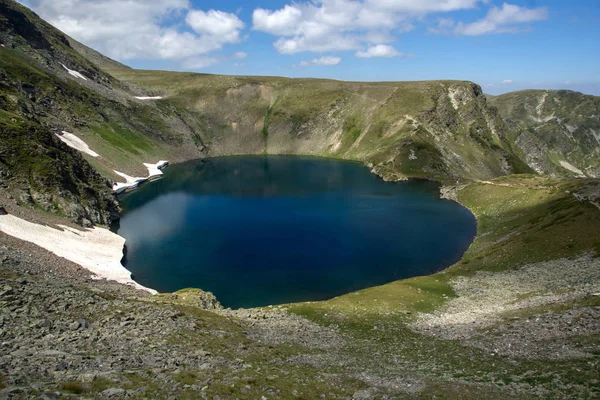 Amazing Landscape Eye Lake Seven Rila Lakes Bulgaria — Stok Foto