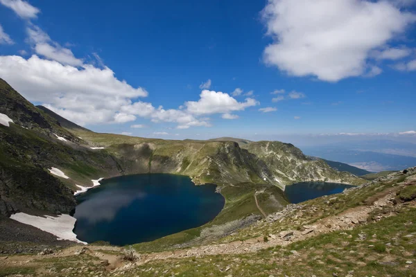 Изумительный Пейзаж Ока Почечных Озер Семь Озер Рилы Болгария — стоковое фото