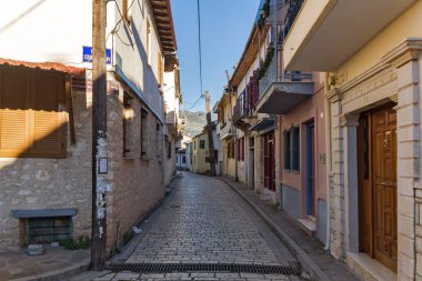 Ioannina, Yunanistan - 27 Aralık 2014: Old town şehir Ioannina, Epirus, Yunanistan Kalesi'nde