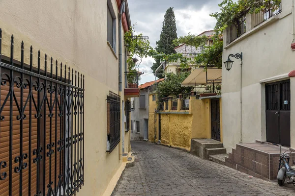 Xanthi Grekland September 2017 Street Och Gamla Hus Gamla Stan — Stockfoto