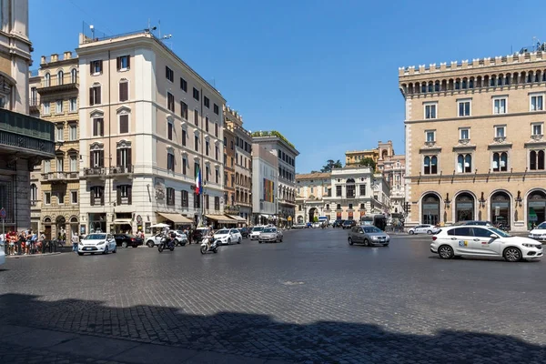 Roma Itália Junho 2017 Vista Incrível Piazza Venezia Cidade Roma — Fotografia de Stock