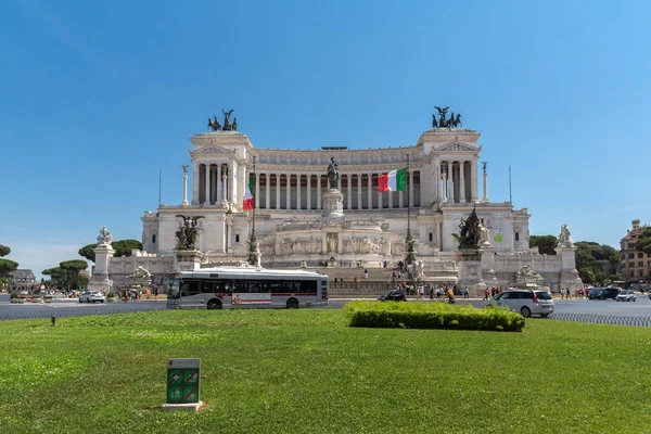 Rom Italien Juni 2017 Atemberaubender Blick Auf Den Altar Des — Stockfoto