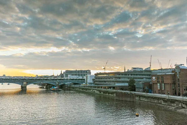 London England Juni 2016 Atemberaubendes Stadtbild Bei Sonnenuntergang Von Der — Stockfoto