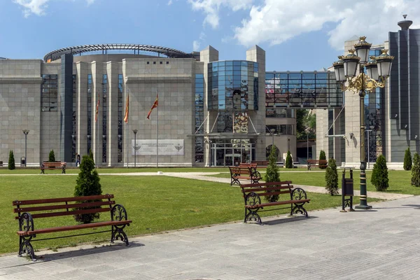 Skopje Republik Mazedonien Mai 2017 Holocaust Museum Der Stadt Skopje — Stockfoto