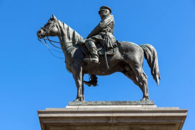 Sofia, Bulgaristan - 1 Nisan 2017: Anıt Çar Liberator Sofya, Bulgaristan