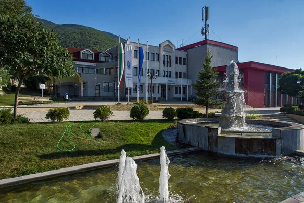 Sapareva Banya, Bulgaristan - 13 Ağustos 2013: Spa merkezi Resort Sapareva Banya, Bulgaristan