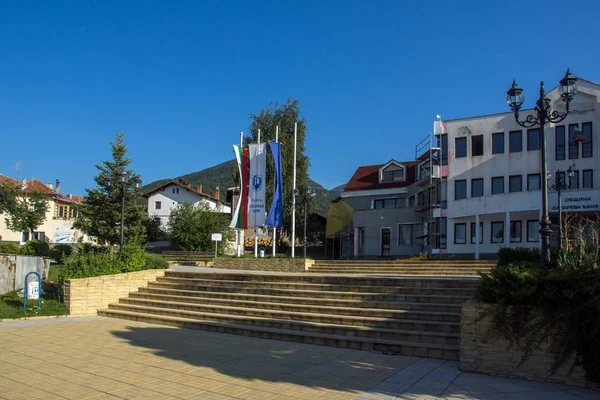 Sapareva Banya, Bulgaristan - 13 Ağustos 2013: Spa merkezi Resort Sapareva Banya, Bulgaristan