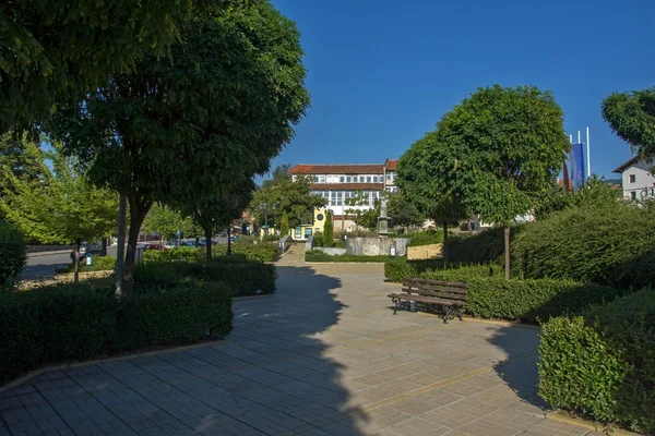 Sapareva Banya, Bulgaristan - 13 Ağustos 2013: Spa merkezi Resort Sapareva Banya, Bulgaristan