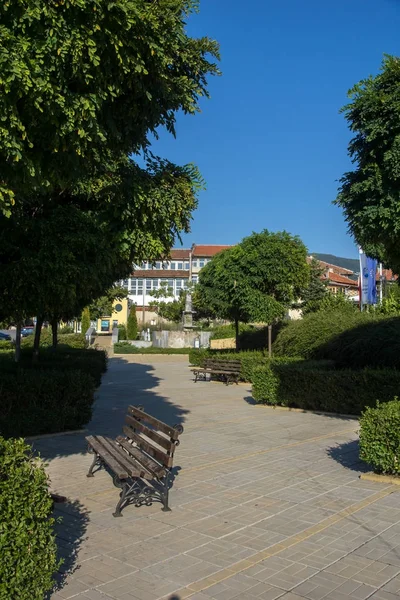 Sapareva Banya, Bulgaristan - 13 Ağustos 2013: Spa merkezi Resort Sapareva Banya, Bulgaristan