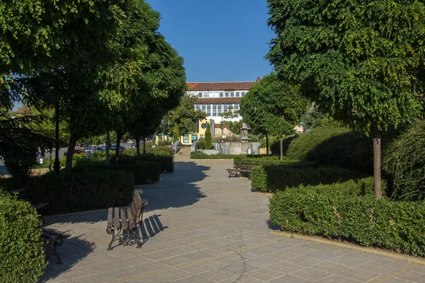 Sapareva Banya, Bulgaristan - 13 Ağustos 2013: Spa merkezi Resort Sapareva Banya, Bulgaristan