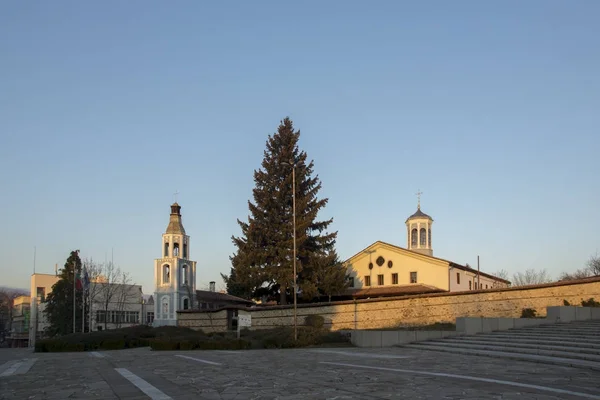 Panagyurishte Bułgaria Grudzień 2013 Kościół Najświętszej Marii Panny Historycznym Mieście — Zdjęcie stockowe