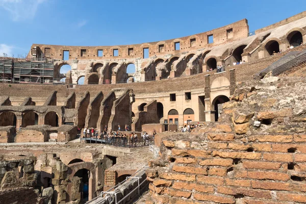 Rome Italie Juin 2017 Visites Touristiques Dans Une Partie Colisée — Photo