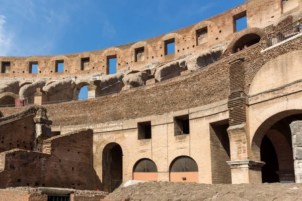 Rome Italie Juin 2017 Visites Touristiques Dans Une Partie Colisée — Photo