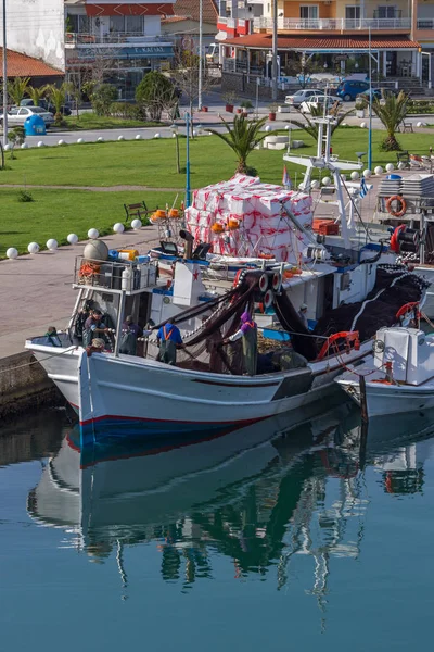 Keramoti Yunanistan Nisan 2016 Keramoti Köyü Doğu Makedonya Trakya Yunanistan — Stok fotoğraf