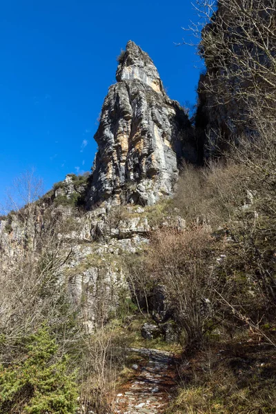 Amazing Landscape Vikos Gorge Pindus Mountains Zagori Epirus Greece — Stock Photo, Image