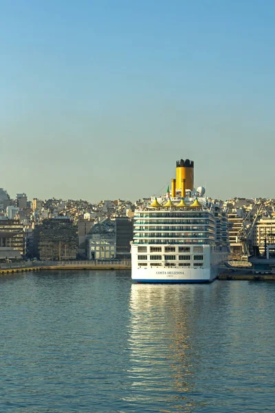 Piraeus Griechenland April 2013 Hafen Der Stadt Piraeus Athens Attika — Stockfoto