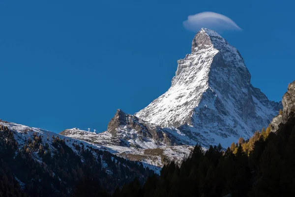 Amazing View Mount Matterhorn Zermatt Alps Switzerland — Stock Photo, Image