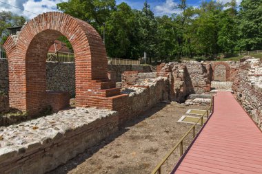 Antik termal banyoları, Diocletianopolis, Hisarya kasaba, Plovdiv bölge, Bulgaristan