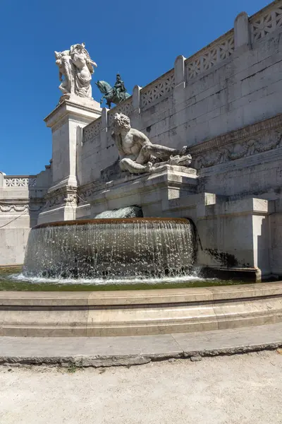 Roma Italia Junio 2017 Increíble Vista Del Altar Patria Altare — Foto de Stock