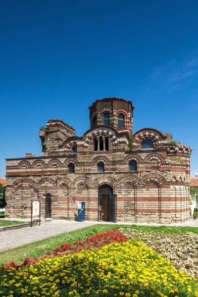 Nessebar Bulgaria Julio 2014 Iglesia Cristo Pantocrático Ciudad Nessebar Región — Foto de Stock