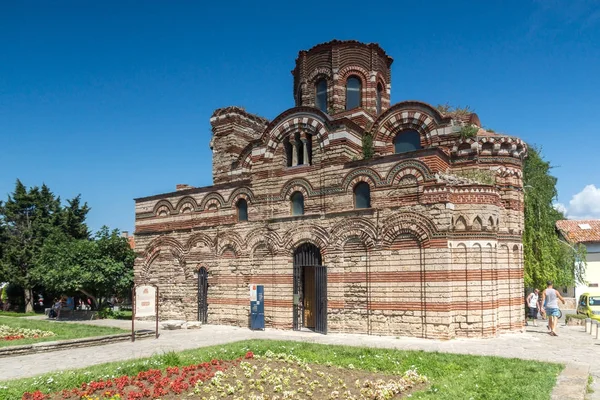 Nessebar Bulgarije Juli 2014 Kerk Van Christus Pantocrator Stad Nessebar — Stockfoto