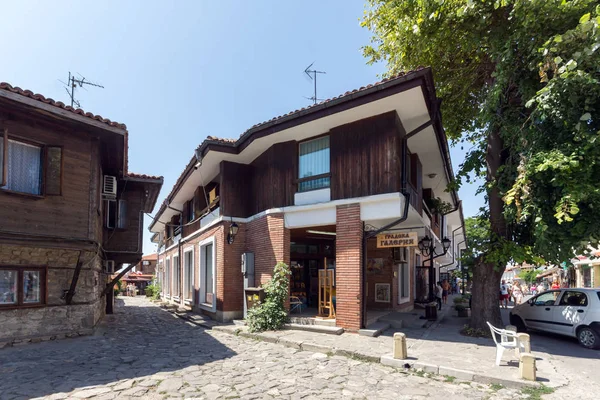 Nessebar Bulgaria Luglio 2014 Strada Nel Centro Storico Nessebar Regione — Foto Stock