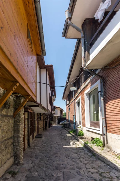 Nessebar Bulgarije Juli 2014 Straat Oude Stad Nessebar Burgas Regio — Stockfoto