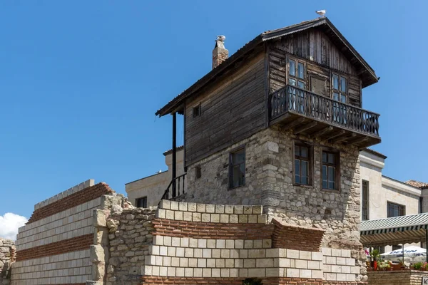 Nessebar Bulgarien Juli 2014 Gebäude Der Altstadt Von Nessebar Region — Stockfoto