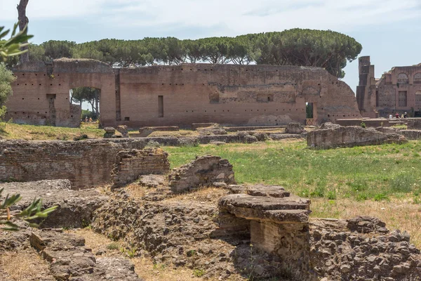 Rome Italie Juin 2017 Vue Panoramique Sur Les Ruines Colline — Photo