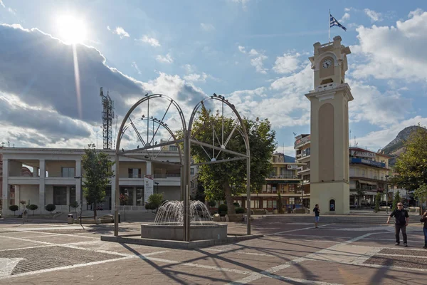 Xanthi Görögország 2017 Szeptember Clock Tower Régi Város Xanthi East — Stock Fotó