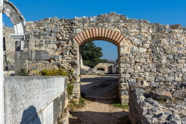 Philippi, Doğu Makedonya ve Trakya, Yunanistan, antik kentin kalıntıları