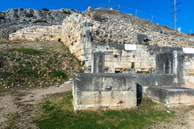 Philippi, Doğu Makedonya ve Trakya, Yunanistan, antik kentin kalıntıları