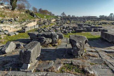 Philippi, Doğu Makedonya ve Trakya, Yunanistan, antik kentin kalıntıları