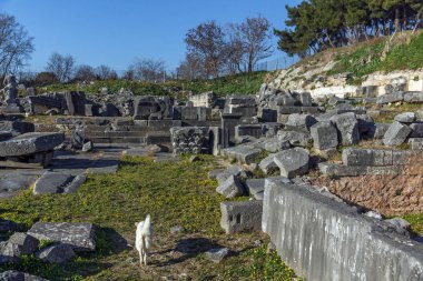 Philippi, Doğu Makedonya ve Trakya, Yunanistan, antik kentin kalıntıları