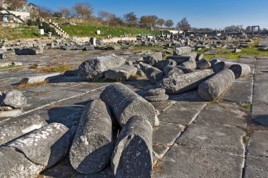 Philippi, Doğu Makedonya ve Trakya, Yunanistan, antik kentin kalıntıları