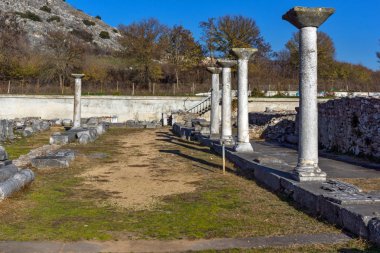 Philippi, Doğu Makedonya ve Trakya, Yunanistan, antik kentin kalıntıları
