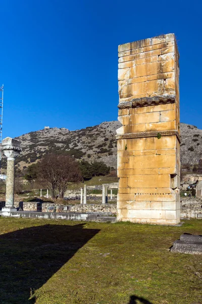 stock image Ruins of the ancient city of Philippi, Eastern Macedonia and Thrace, Greece