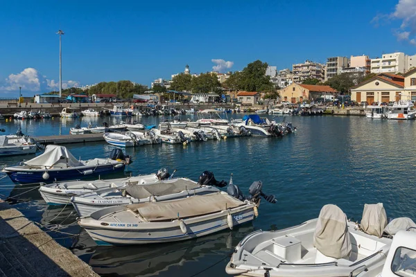 Alexandroupoli Grécia Setembro 2017 Porto Panorama Para Cidade Alexandroupoli Macedônia — Fotografia de Stock