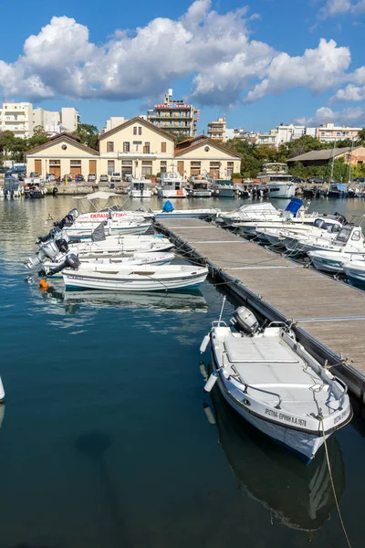 Alexandroupoli Grécia Setembro 2017 Porto Panorama Para Cidade Alexandroupoli Macedônia — Fotografia de Stock