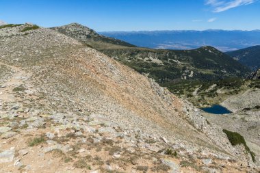 Muhteşem yaz manzara Pirin Dağı, Bulgaristan