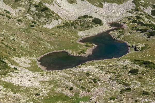 Удивительный Пейзаж Типицкими Озерами Гора Пирин Болгария — стоковое фото