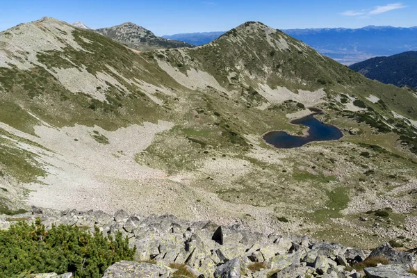Úžasná Krajina Tipitski Jezery Pohoří Pirin Bulharsko — Stock fotografie