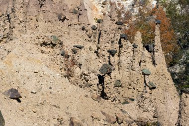 Radan dağ, Sırbistan için kaya oluşumu şeytanın şehrin muhteşem sonbahar manzara