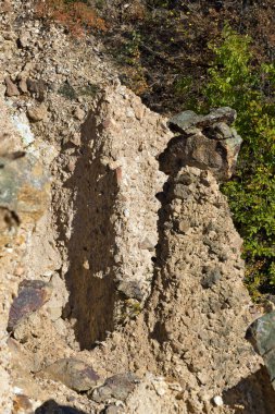 Radan dağ, Sırbistan için kaya oluşumu şeytanın şehrin muhteşem sonbahar manzara