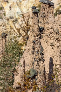 Radan dağ, Sırbistan için kaya oluşumu şeytanın şehrin muhteşem sonbahar manzara